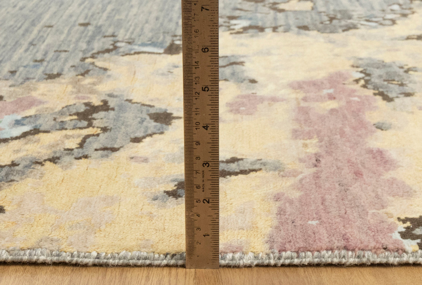9x12 Genesis Earth Grey handmade Woolen Plush look Soft Pile Rug | Best Online Rugs USA